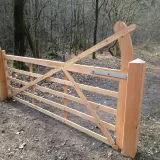 Miniatuur van Engelse boogpoort - Lariks / Douglas