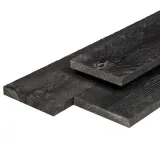 Miniatuur van Douglas plank - zwart geïmpregneerd - 1,6 cm dik
