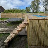Miniatuur van Simpool 7 Easy - Houten ombouw voor zwembad