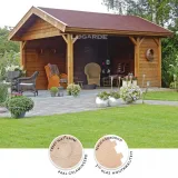 Miniatuur van Overkapping 'Autriche' -  Vuren - 4,8 x 3,5 m