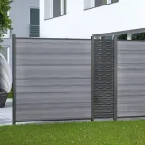 Miniatuur van Composiet Plankenscherm 'Platinum XL' - Grijs