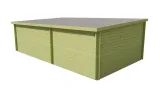 Miniatuur van Poolhouse Blokhut 'Anton' - 7 x 4 m