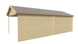 Miniatuur van Poolhouse Blokhut 'Kwaspa'- 8 x 4 m