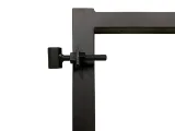 Miniatuur van Metalen poortkader licht model (zwart) - blokhutplanken