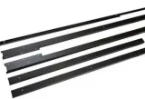 Miniatuur van Metalen poortkader licht model (zwart) - blokhutplanken