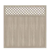 Miniatuur van PVC Tuinscherm 'Riva' - Polar eik