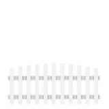 Miniatuur van PVC Tuinhek 'Cara' - Wit