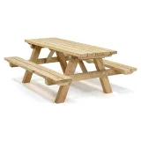 Miniatuur van Picknickbank Bos - Eik/Robinia