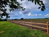 Miniatuur van Robinia paardenomheining 'Post&Rail' - rechthoek