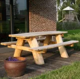 Miniatuur van Picknickbank Boomstam - Robinia