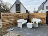 Miniatuur van Robinia schorsplank - fijnbezaagd