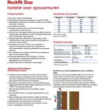 Miniatuur van Rockfit Duo - Spouwisolatieplaat