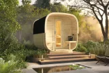 Miniatuur van Vuren Sauna Cube - 2,19 x 2,86 m