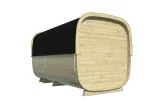 Miniatuur van Vuren Sauna Cube - 2,19 x 3,9 m