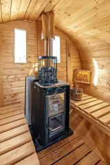 Miniatuur van Steenkorf voor sauna-houtkachel