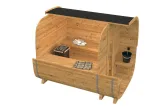 Miniatuur van Thermowood Sauna Cube - 2,19 x 2,86 m