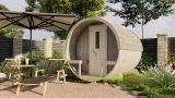 Miniatuur van Thermowood Saunabarrel - dia 2,05 x 2,5 m