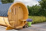 Miniatuur van Thermowood Saunabarrel - dia 2,05 x 2,5 m