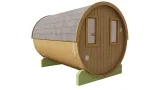 Miniatuur van Thermowood Saunabarrel - dia 2,05 x 3 m