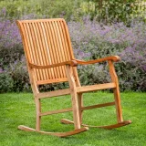 Miniatuur van Schommelstoel - Teak