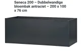 Miniatuur van Bloembak Seneca