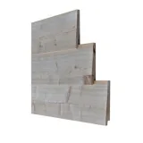 Miniatuur van Siberisch lariks siding - fijnbezaagd - 13 cm breed