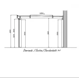 Miniatuur van Aanbouw Veranda - Siberische Lariks - 9 x 4 m