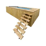 Miniatuur van Simpool 4 Easy - Houten ombouw met zwembad