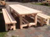 Miniatuur van Tafel met zitbank - Douglas