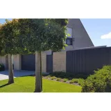 Miniatuur van Thermowood blokprofiel triple zwart - 3,2 cm dik