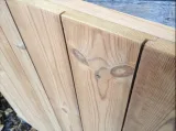 Miniatuur van Thermowood latten Z-profiel - 6,2 cm breed