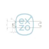 Miniatuur van Thermowood blokhutplank - 2,6 cm dik