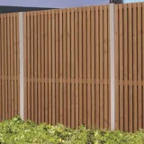 Miniatuur van Tuinscherm Thermowood - Gesloten