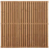 Miniatuur van Tuinscherm Thermowood - Gesloten