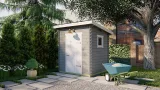 Miniatuur van Vuren tuinhuisje 'Eigo' - 2,2 x 2,2 m