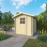 Miniatuur van Vuren tuinhuisje 'Richard' - 2 x 2 m