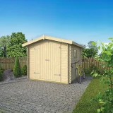 Miniatuur van Vuren tuinhuisje 'Valery' - 2,45 x 2,45 m