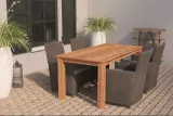 Miniatuur van Tuintafel Teak Rustiek - klein