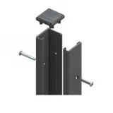 Miniatuur van U-klemprofiel voor Aluminium & glas