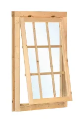 Miniatuur van Uitzetraam W1 Vuren - 77 x 112 cm
