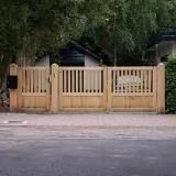 Miniatuur van Eiken draaipoort - 'Harmepoort'