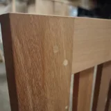 Miniatuur van Draaipoort 'Huelva' - Iroko/Padouk