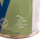 Miniatuur van Dekkende zwarte semi-matte beits
