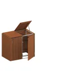 Miniatuur van Vuilnisbakberging - hardhout