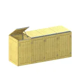 Miniatuur van Vuilnisbakberging - geïmpregneerd