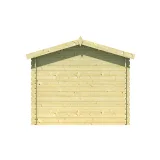 Miniatuur van Vuren blokhut 'Gitte' - 2,6 x 2,6 m