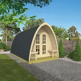 Miniatuur van Camping POD Groot - Vuren - 2,4 x 4,8 m