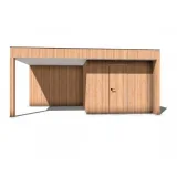 Miniatuur van Gebinte met overkapping - 6 x 3 m