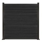 Miniatuur van Composiet Plankenscherm 'Modern Triple L' - Anthracite black