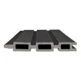 Miniatuur van Composiet Plankenscherm 'Modern Triple L' - Anthracite black